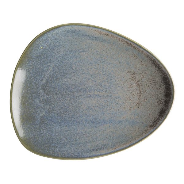 Olympia Ember Blue Triangle Plates 250x207mm (Pack of 6) - Image 6