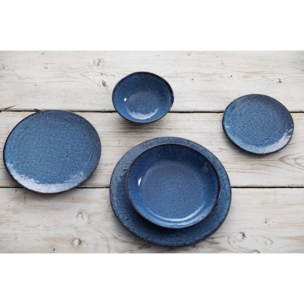 Olympia Denim Blue Coupe Bowls 220mm (Pack of 6) - Image 4