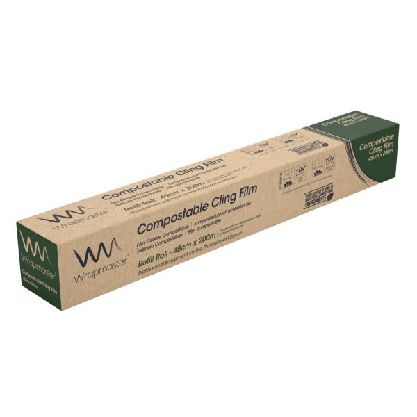 Wrapmaster Compostable Cling Film Refill for Wrapmaster 4500 450mm x 200m - Image 2