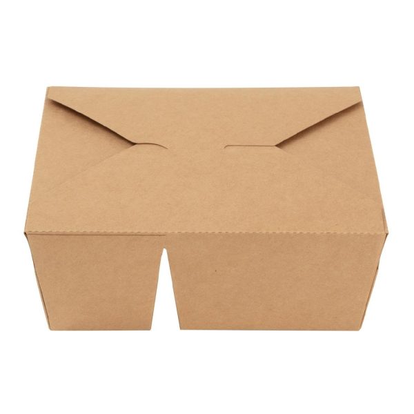 Colpac Two Compartment Food Container Medium 380/670ml (Pack of 200) - Image 4