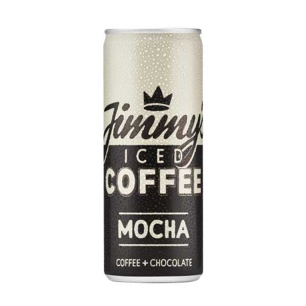 Jimmy's Mocha Iced Coffee BottleCan 275ml (Pack of 12) - Image 2