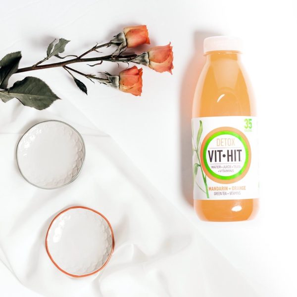 VITHIT Mandarin Detox Vitamin Water 500ml (Pack of 12) - Image 3
