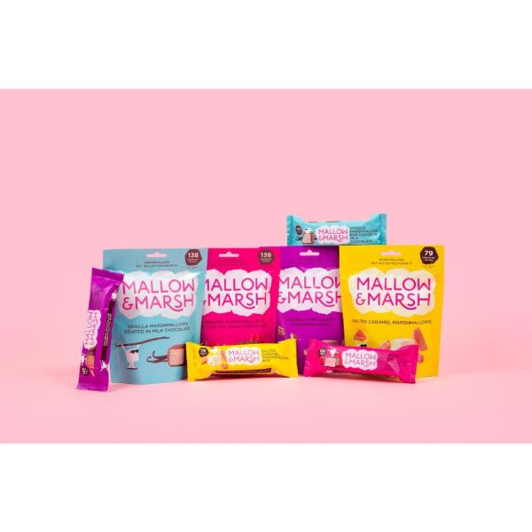 Mallow & Marsh Marshmallow Vanilla & Milk Chocolate Bars 35g (Pack of 12) - Image 5