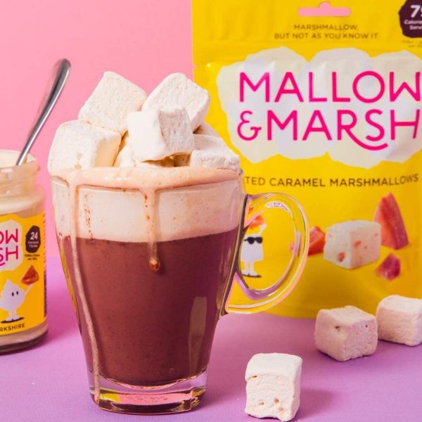 Mallow & Marsh Salted Caramel Marshmallow Pouches 100g (Pack of 6) - Image 4