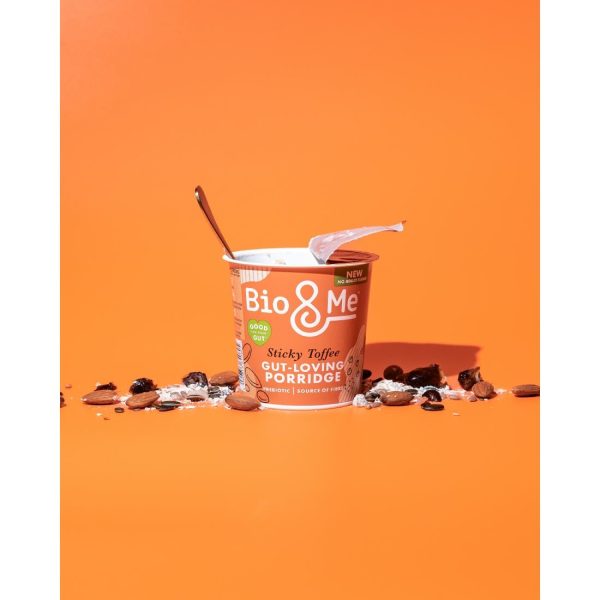 Bio&Me Sticky Toffee Porridge Pots 58g (Pack of 8) - Image 4