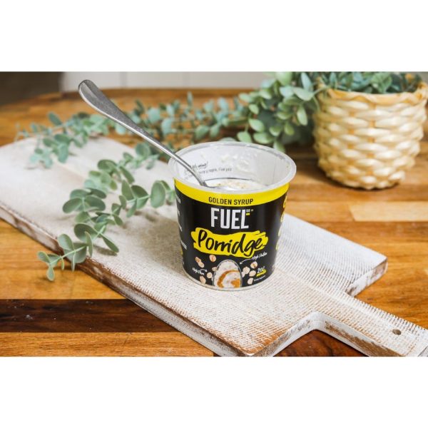 FUEL 10K Golden Syrup Porridge Pots 70g (Pack of 8) - Image 2