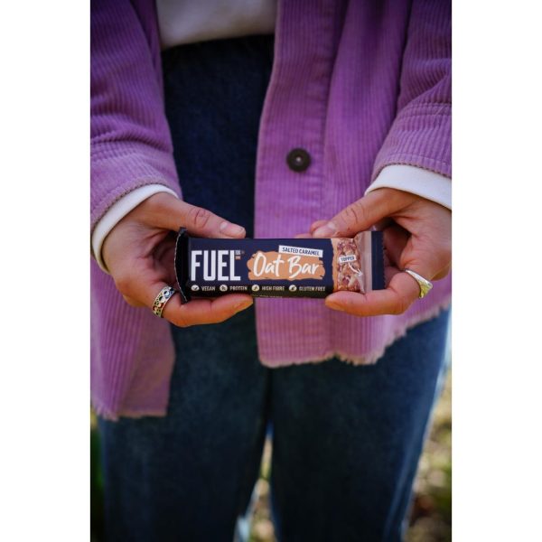 FUEL10K Salted Caramel Oat Bars 45g (Pack of 16) - Image 2