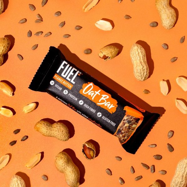 FUEL10K Peanut Butter Oat Bars 45g (Pack of 16) - Image 3