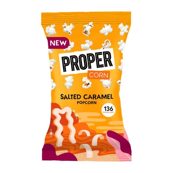 Propercorn Impulse Salted Caramel Popcorn 28g (Pack of 24)