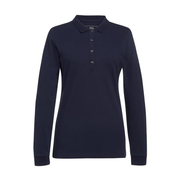 Brook Taverner Anna Women's Navy Long Sleeve Polo