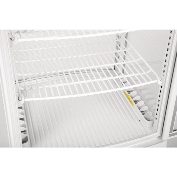 Polar C-Series Energy Efficient Curved Door Display Fridge White 86Ltr - Image 7