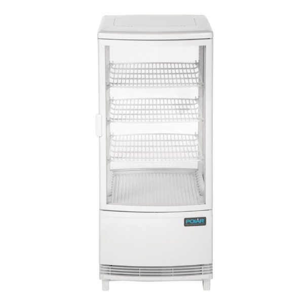 Polar C-Series Energy Efficient Curved Door Display Fridge White 86Ltr - Image 10