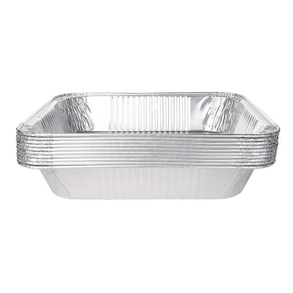 Nisbets Essentials Foil Containers and Lids 660ml (Pack of 50) - Image 2