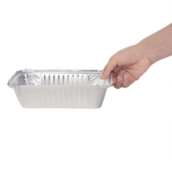 Nisbets Essentials Foil Containers and Lids 660ml (Pack of 50) - Image 3