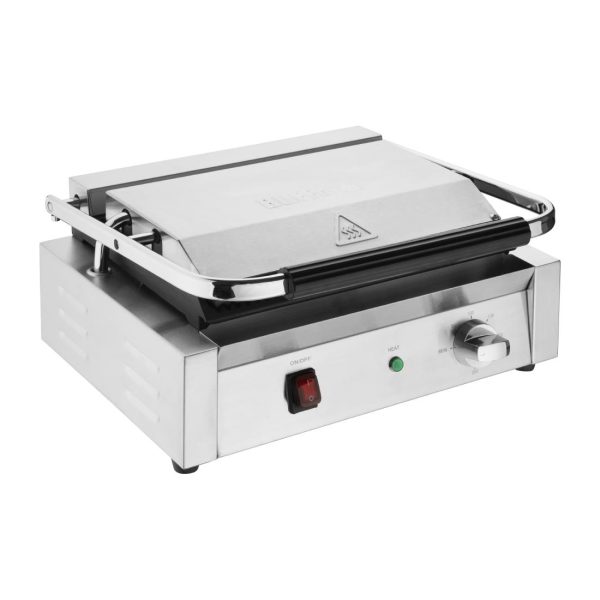 Buffalo Bistro Large Ribbed Contact Grill - Image 2