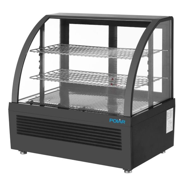Polar C-Series Countertop Display Fridge Black 100Ltr - Image 2