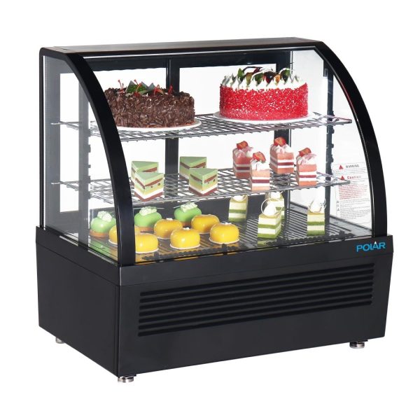 Polar C-Series Countertop Display Fridge Black 100Ltr - Image 4