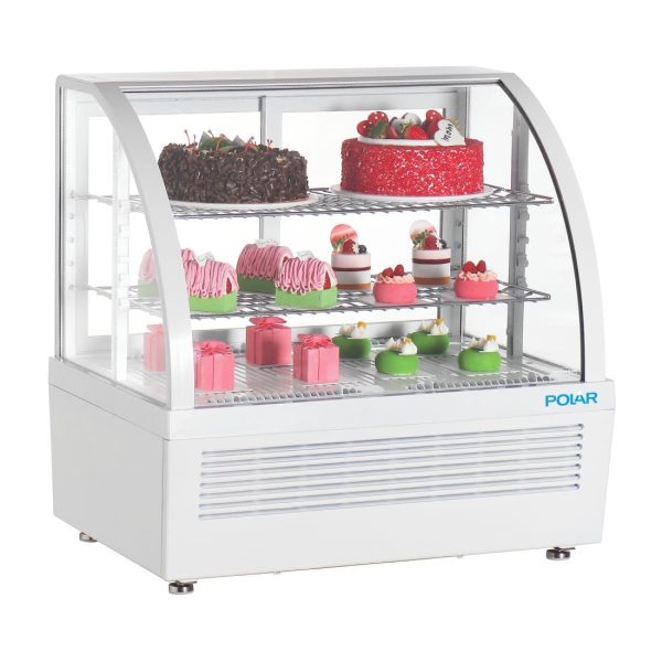Polar C-Series Countertop Display Fridge White 100Ltr - Image 4