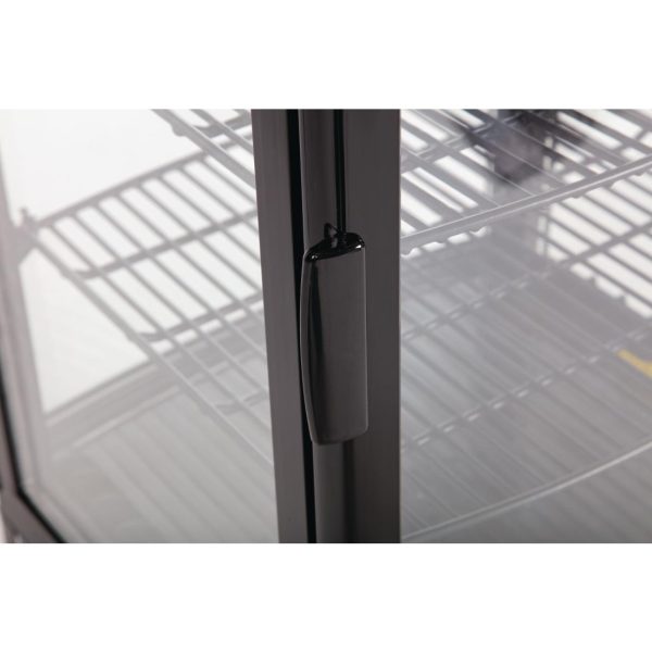 Polar C-Series Energy Efficient Curved Door Display Fridge Black 86Ltr - Image 5