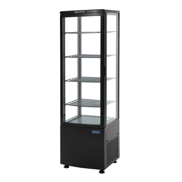 Polar C-Series Energy Efficient Curved Door Display Fridge Black 235Ltr - Image 9