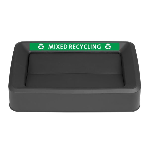 Jantex 60/80Ltr Slim Bin Lid Black - Image 6