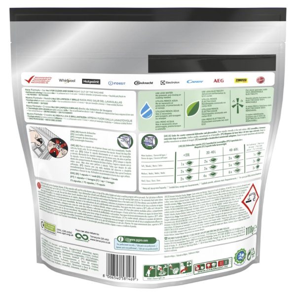 Fairy Professional Platinum Dishwasher Tablets Regular (Pack of 3 x 75) - Image 2