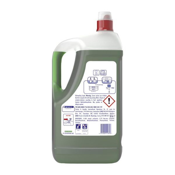 Fairy Professional Washing Up Liquid Original 5Ltr (Pack of 2) - Image 2