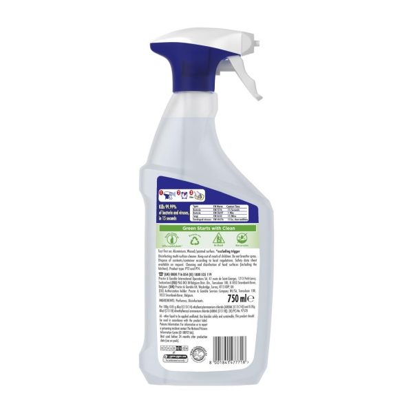 Flash Professional Disinfecting Multi-Surface Cleaning Spray 750ml (Pack of 6) - Image 4