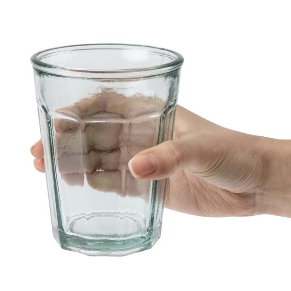 Olympia Recycled Glass Orleans Tumblers 400ml (Pack of 6) - Image 5