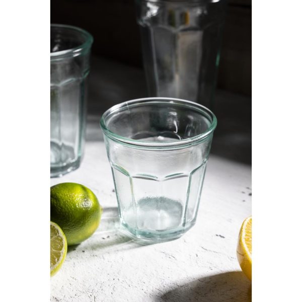 Olympia Recycled Glass Orleans Tumblers 220ml (Pack of 6) - Image 6