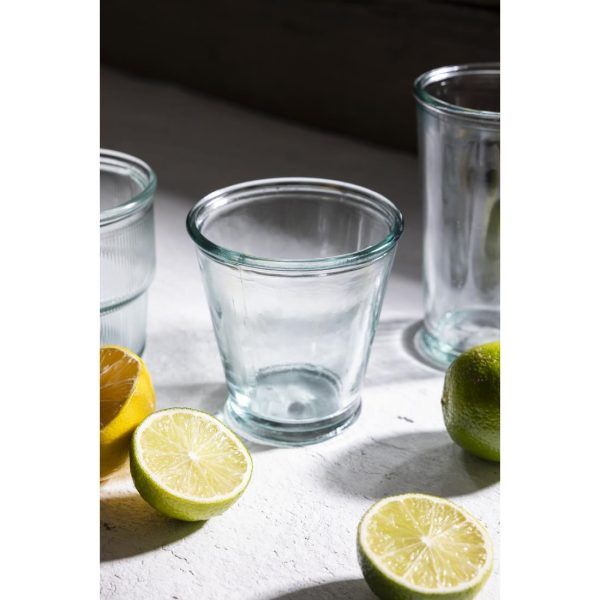 Olympia Recycled Glass Conical Tumblers 220ml (Pack of 6) - Image 6
