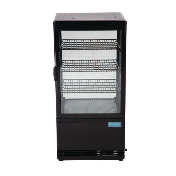 Polar C-Series Energy Efficient  Display Fridge Black 68Ltr - Image 4