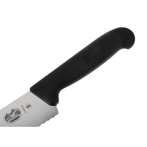 Victorinox Fibrox Serrated Carving Knife 22.2cm - Image 3