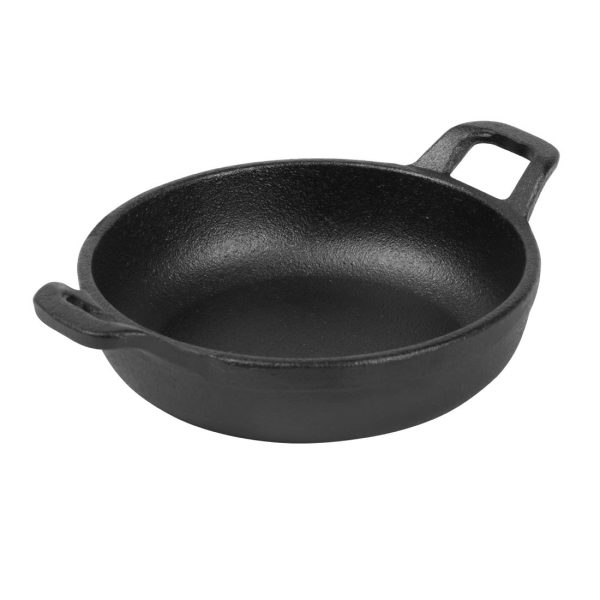Olympia Cast Iron Round Eared Dish 120mm - Image 2