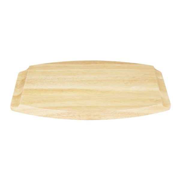 Olympia Hevea Board for Cast Iron Oval Sizzler 335x205mm for GJ557 - Image 4