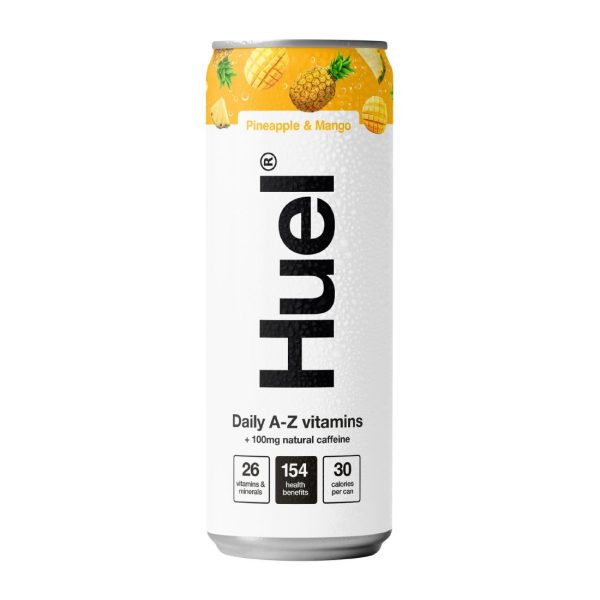 HUEL A-Z Vitamin Drink - Pineapple and Mango (Pack of 12)