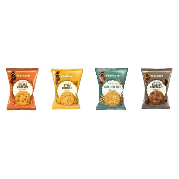 Walkers Mini Pack Assorted Biscuits (Pack of 100) - Image 2
