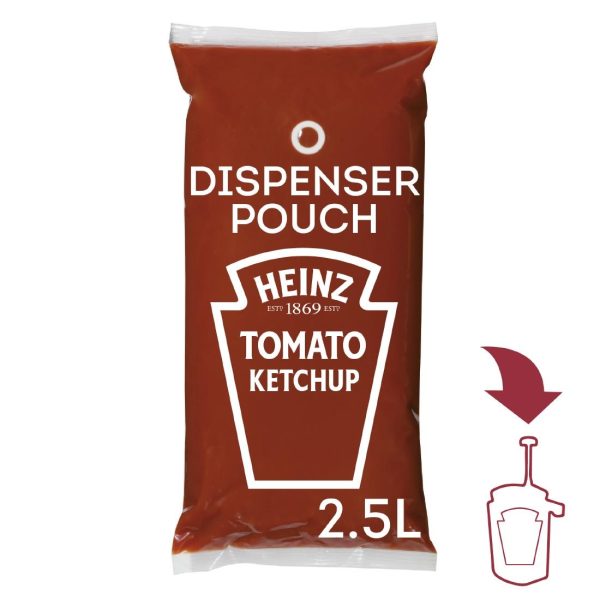Heinz Sauce-O-Mat Tomato Ketchup (3x 2.5Ltr) - Image 2
