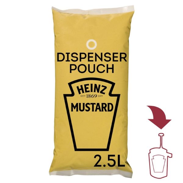 Heinz Sauce-O-Mat Mustard (3x 2.5Ltr) - Image 2