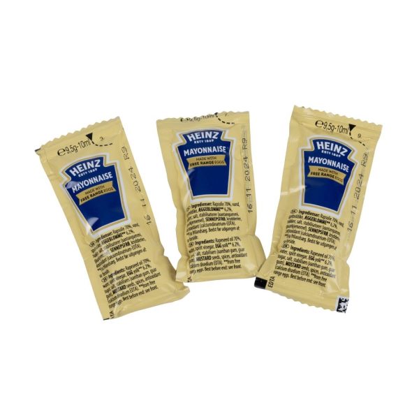 Heinz Mayonnaise Sachets 10ml (Pack of 200) - Image 3