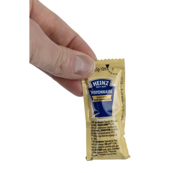 Heinz Mayonnaise Sachets 10ml (Pack of 200) - Image 5