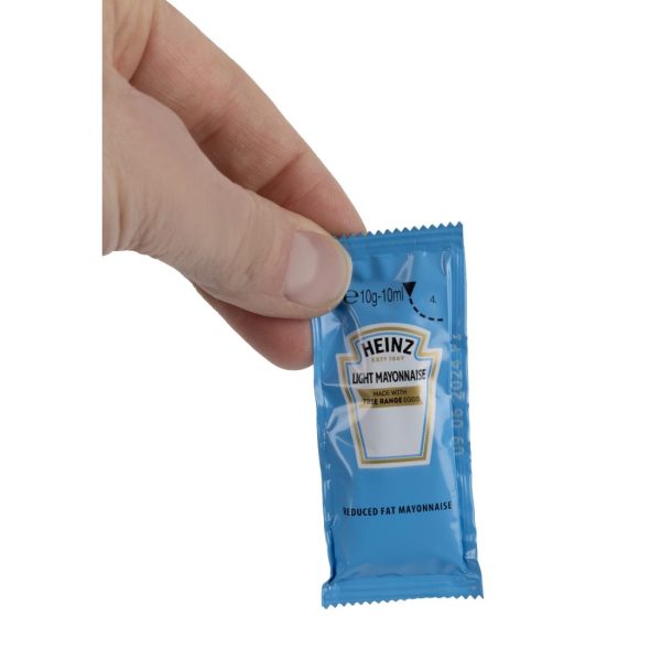 Heinz Light Mayonnaise Sachets 10ml (Pack of 200) - Image 5