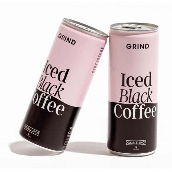Grind Iced Black Coffee Cans 250ml (Pack of 12) - Image 4