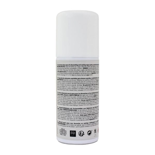PME Edible Lustre Spray 100ml - Rose Gold - Image 4
