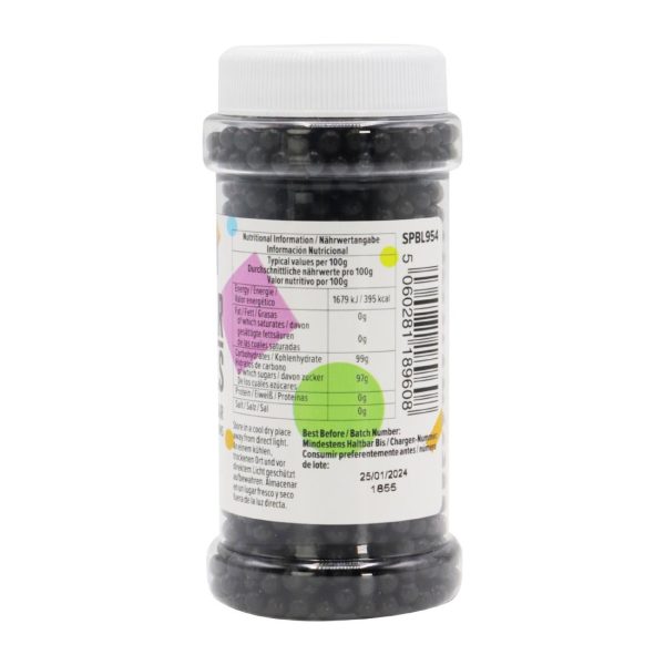 PME Small Pearls 100g - Black - Image 2