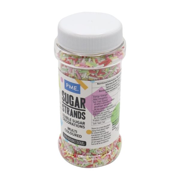 PME Multicoloured Sugar Strands 80g - Image 6