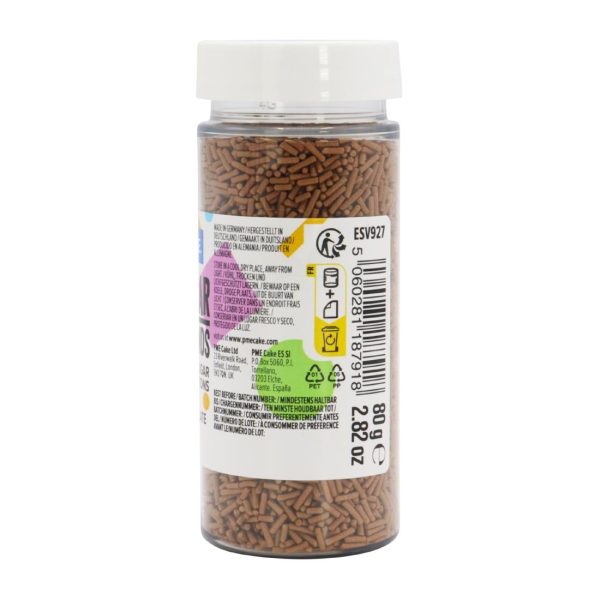 PME Chocolate Sugar Strands 80g - Image 3