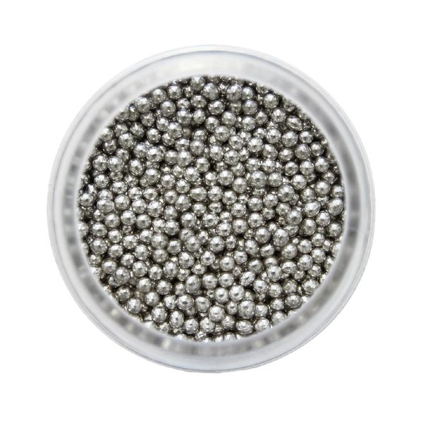 PME Silver Sugar Pearls 2.3mm - Image 5