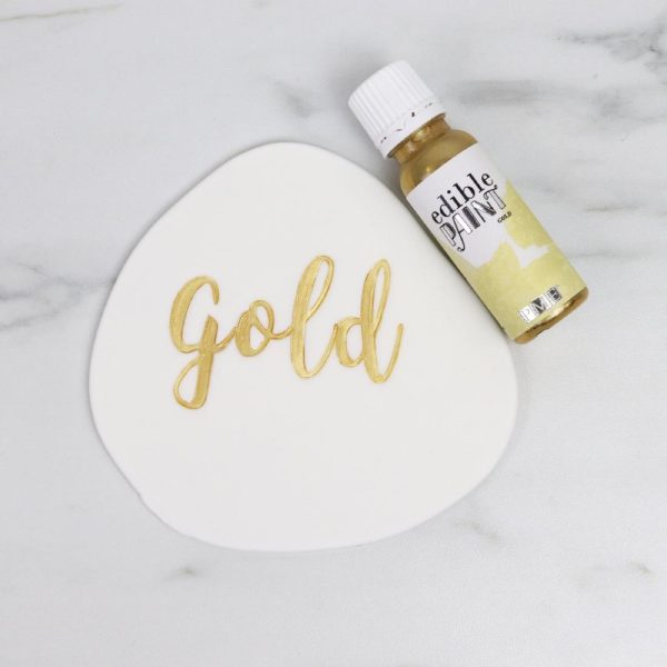 PME Edible Paint 20g - Gold - Image 3