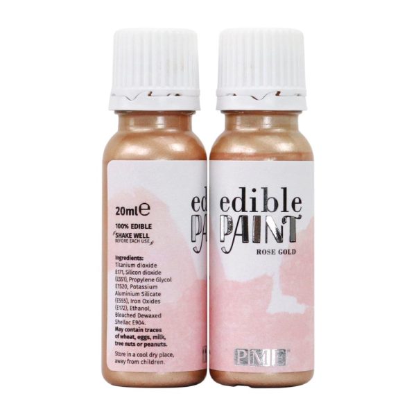 PME Edible Paint 20g - Rose Gold - Image 3